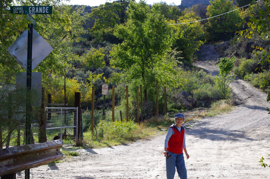 beside the Rio Grande, although you don’t see it here