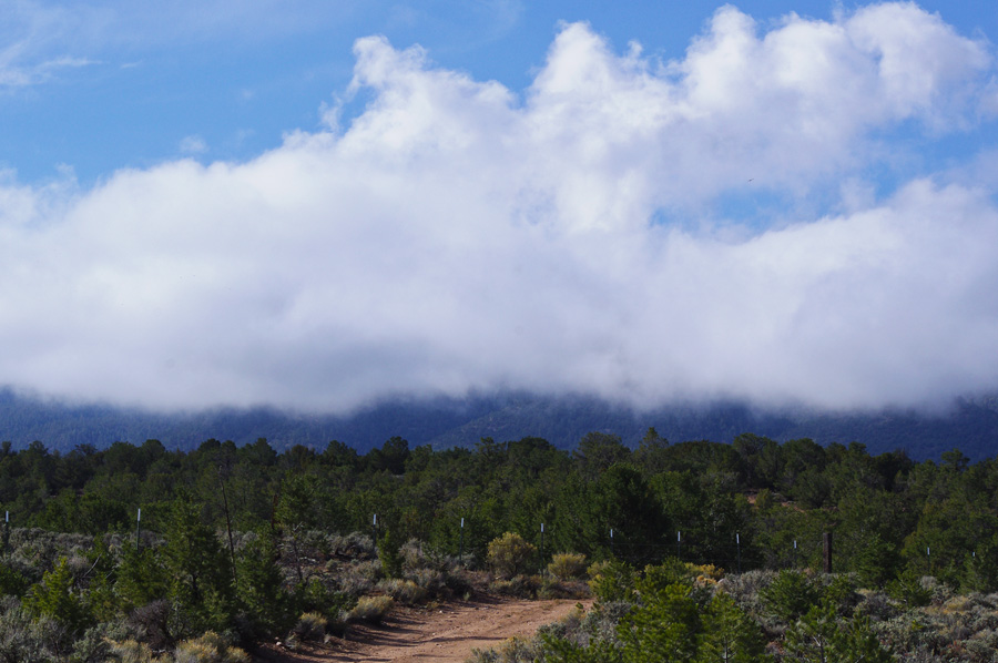 Clouds over Miranda Canyon