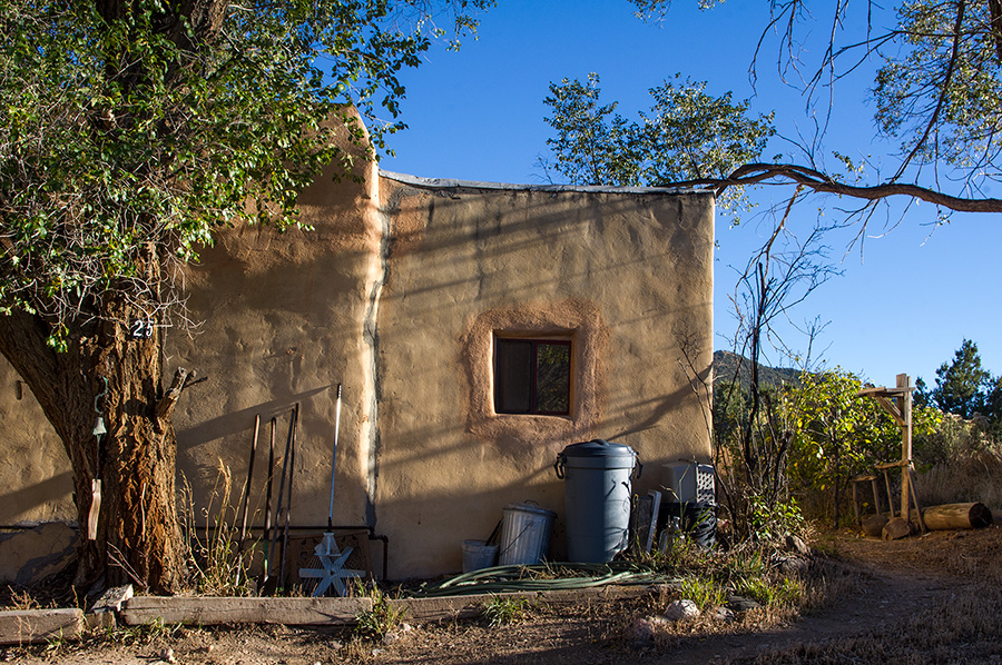 old Taos adobe