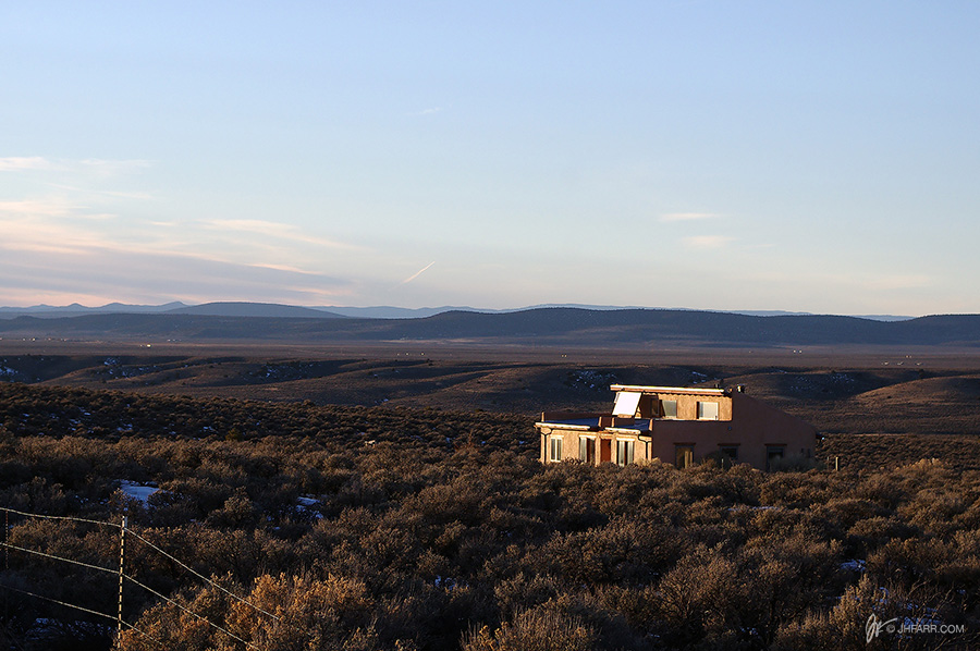 Somewhere south of Taos