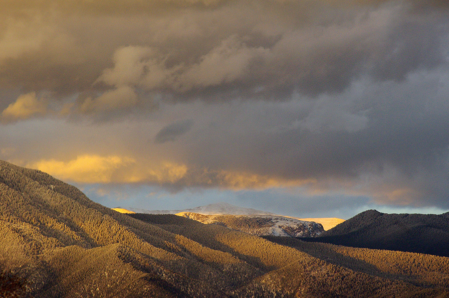 Old Mike Peak in Taos, NM