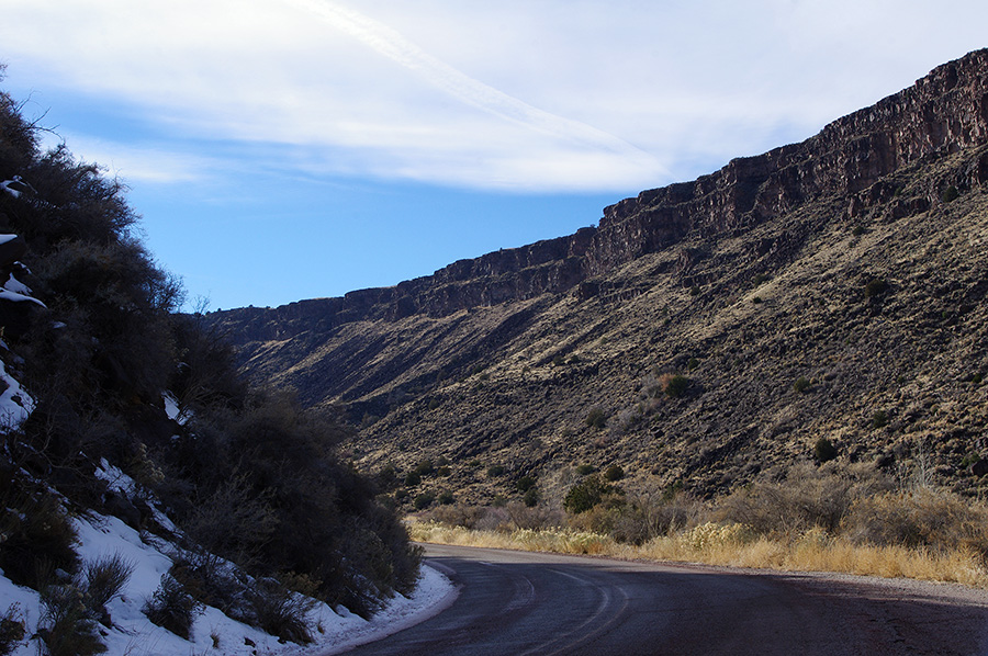 curve along the Rio Grande near Pilar