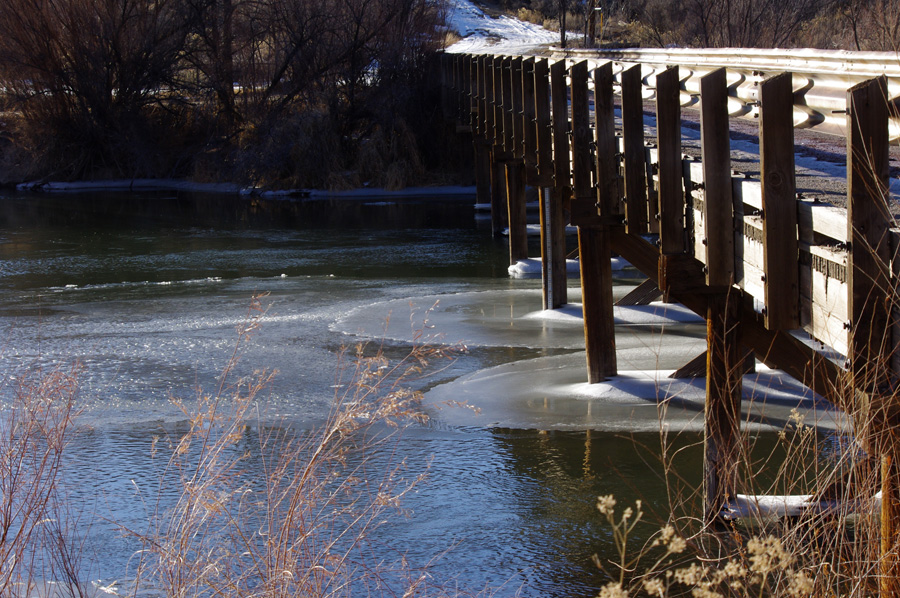 Rio Grande bridge at Pilar