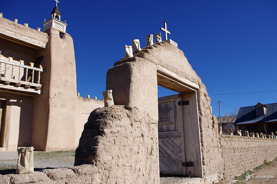 San Jose de Gracia Church in Las Trampas, NM