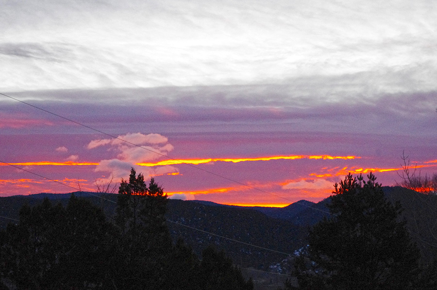 Dawn in Taos