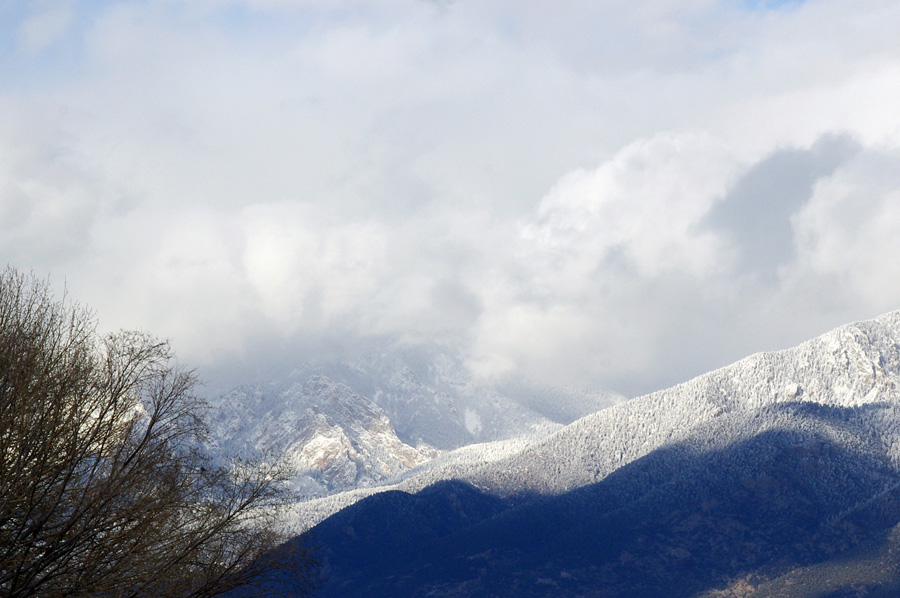 Taos Mountain (detail)