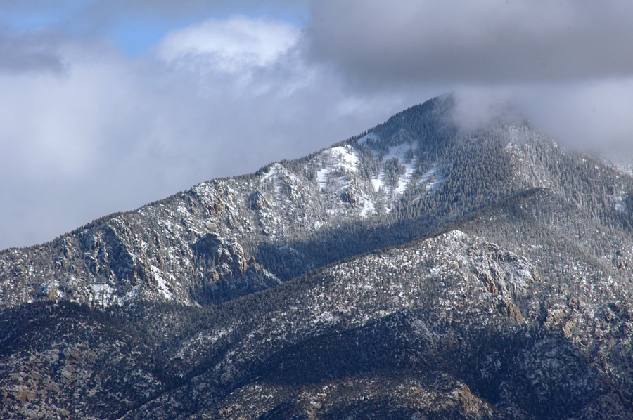 Taos Mountain (detail)