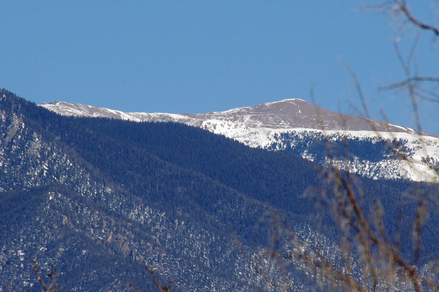 Old Mike Peak in Taos, NM