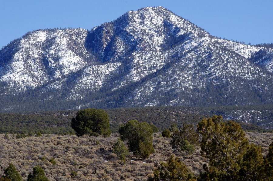 mountains south of Taos, NM