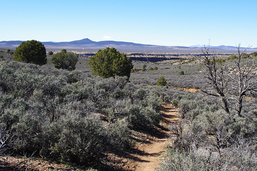 Taos Valley Overlook scene