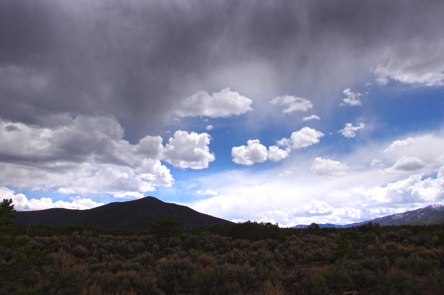 Looking toward Miranda Canyon from Llano Quemado