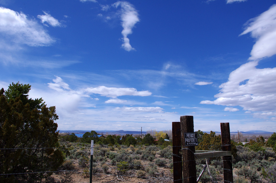 Looking northwest from Llano Quemado