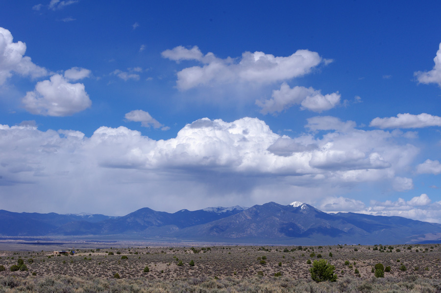 Sangre de Cristos Mountains near Taos, NM