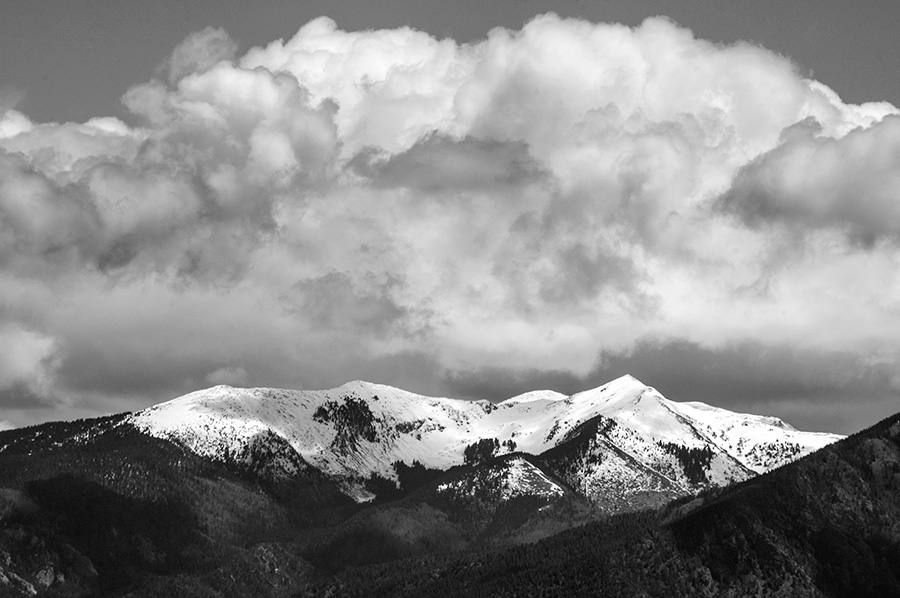 Kachina Peak from Taos Valley Overlook