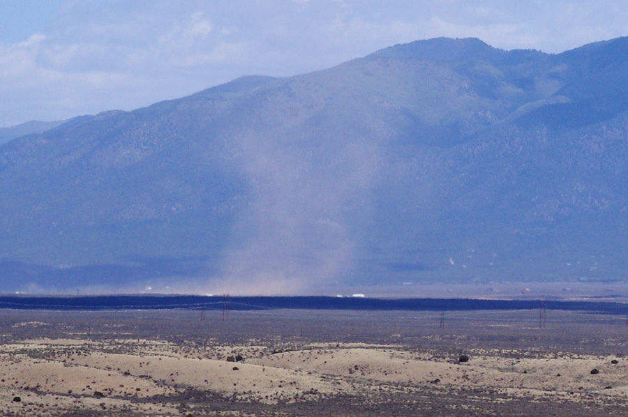 dust devil by Lobo Peak