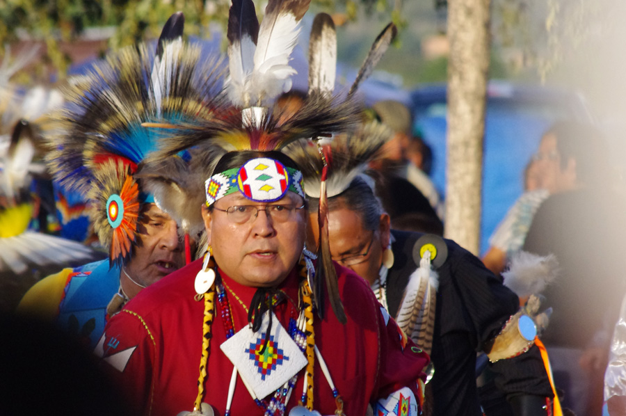dancer at Taos Pueblo pow-wow