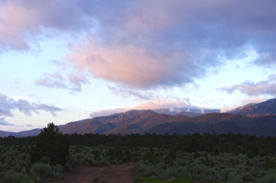 Picuris Peak at dawn