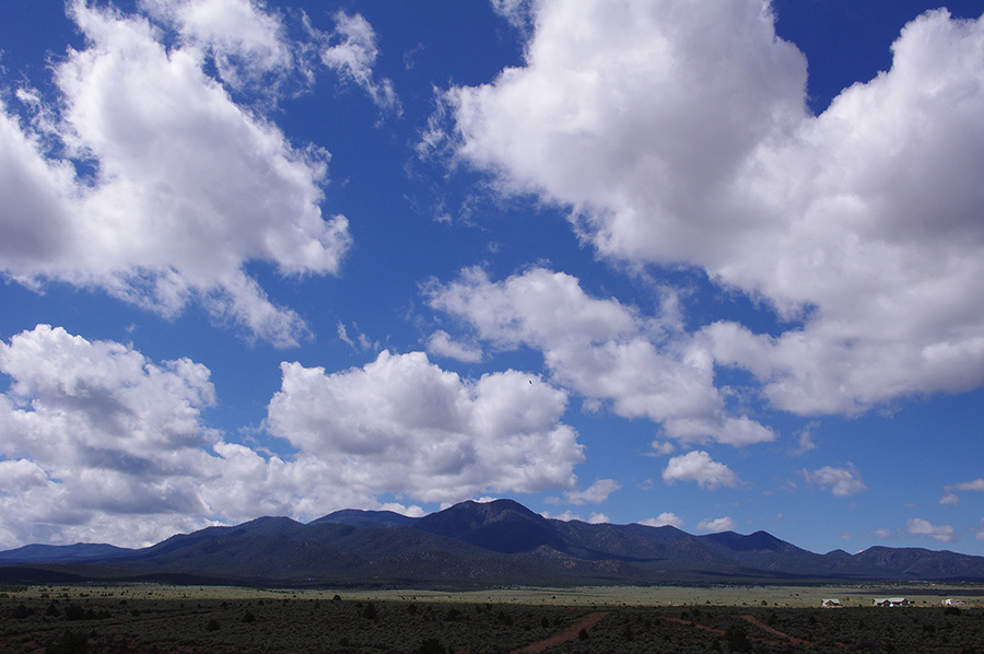 mountains south of Taos, NM