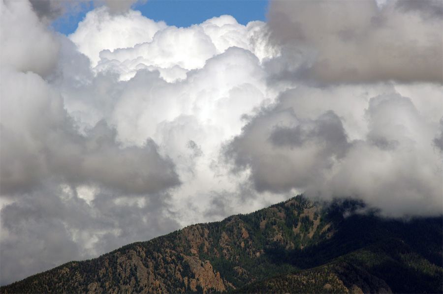 a ridge on Taos Mountain