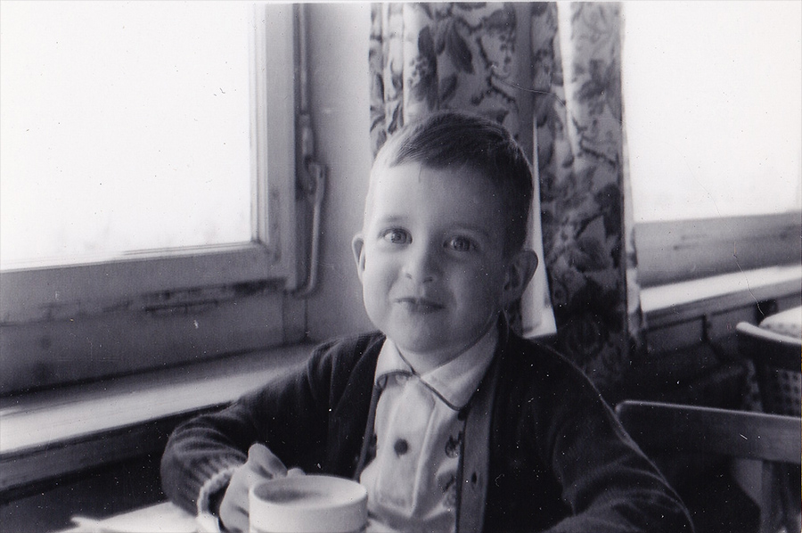My brother Bill around age four in Germany