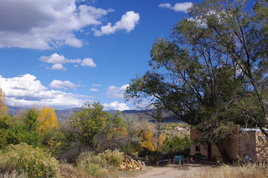 south Taos scene
