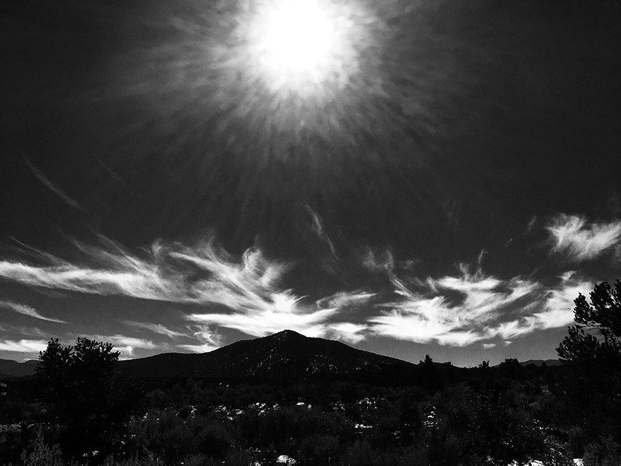 Ranchos de Taos scene