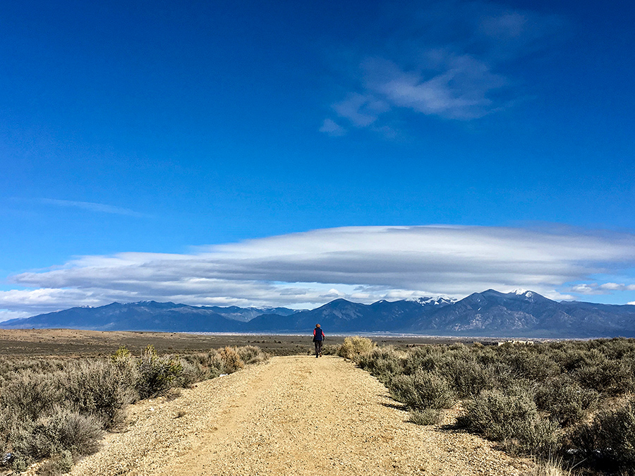 hiking view, New Mexico