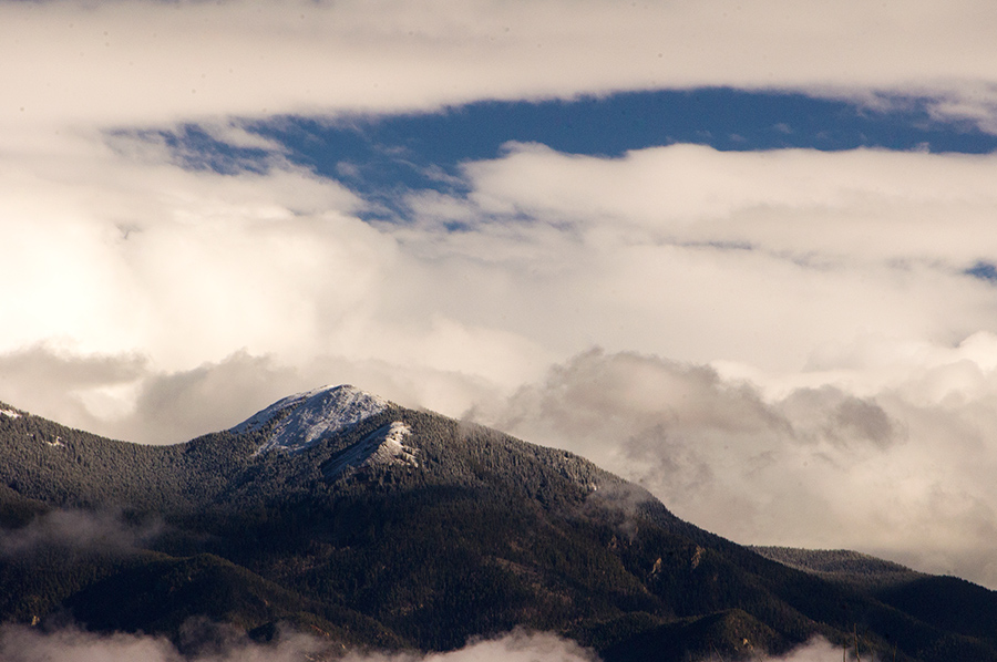 Taos Mountain (detail)