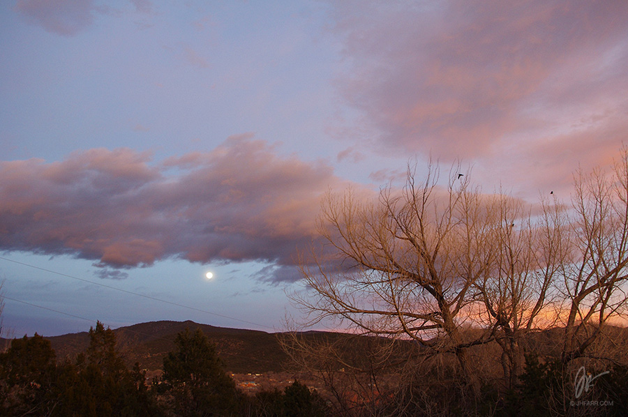 moon over Talpa (Taos, NM)