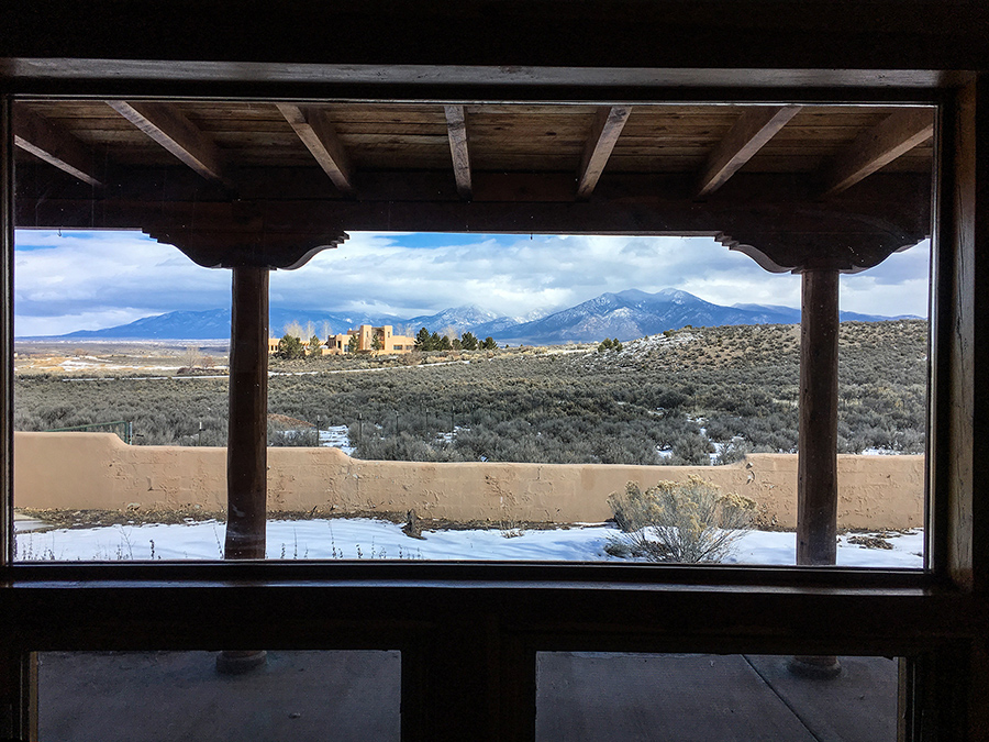 south of Taos looking north