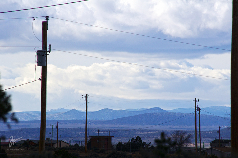 view from Taos, NM
