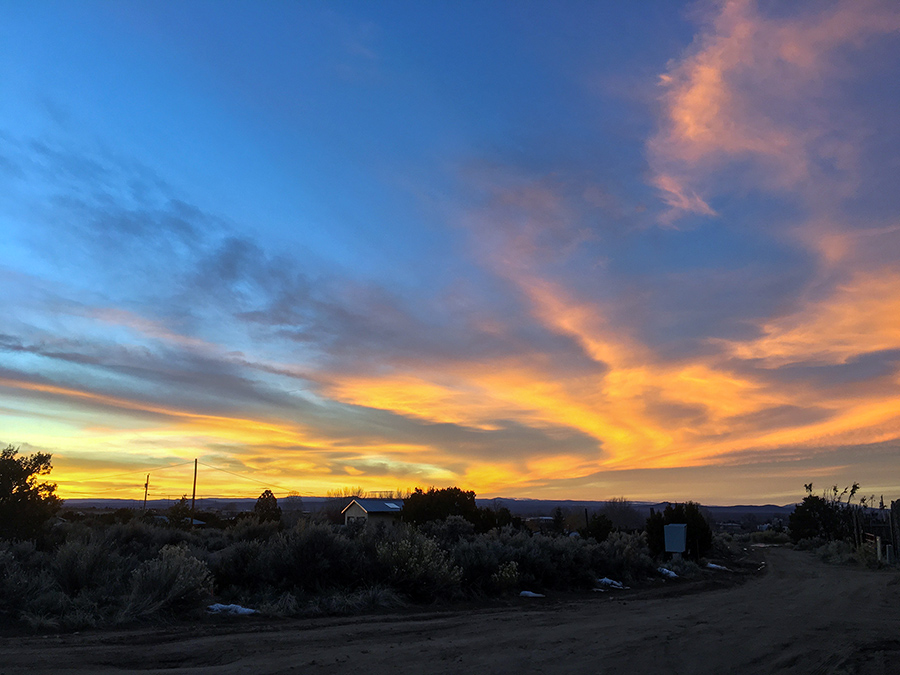 New Mexico sunset