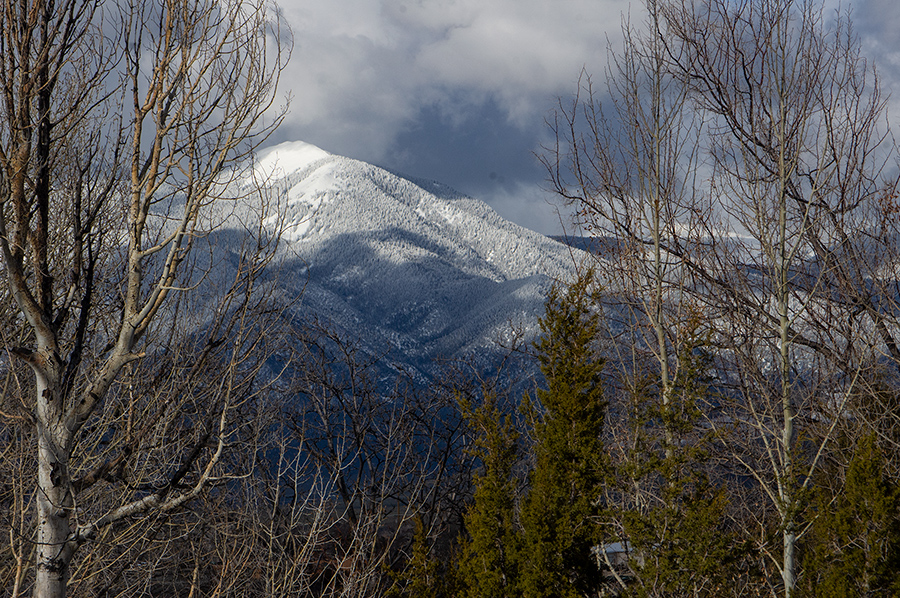 March Taos Mountain photo