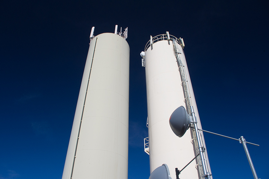 water towers