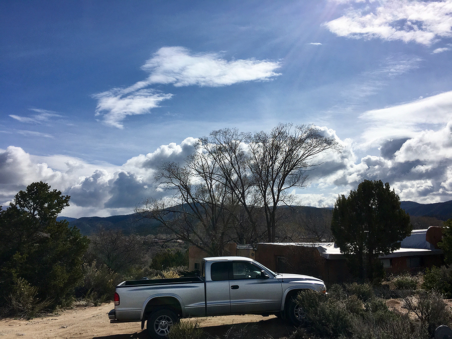 Llano Quemado scene