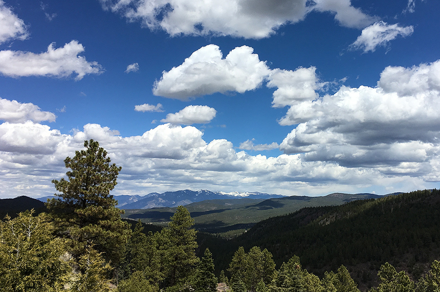 mountain  view near Taos, NM