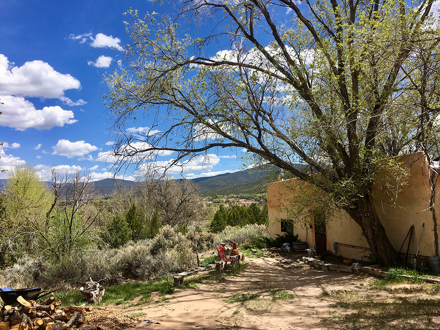 old Taos scene