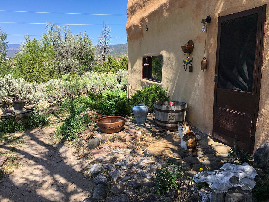 old Taos adobe