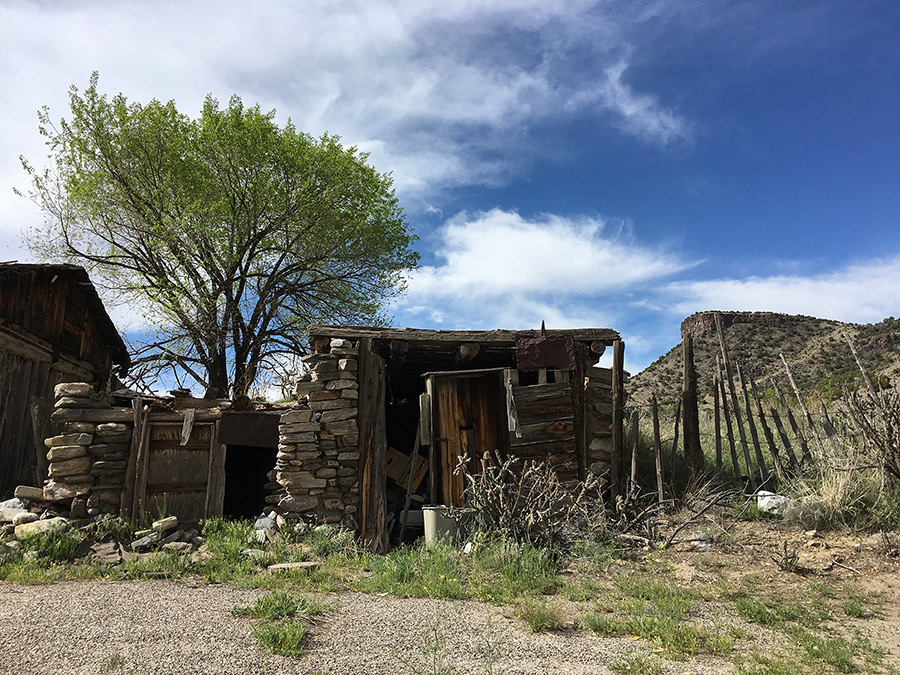 old stone building in Pilar