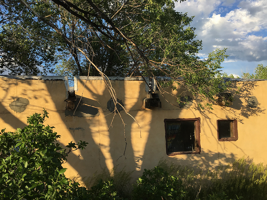 old Taos adobe