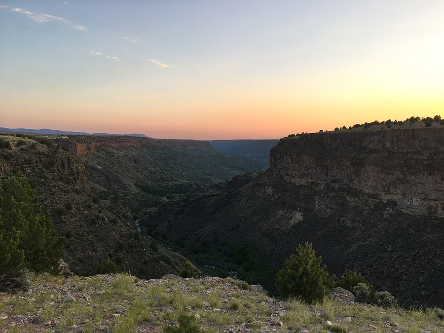 Rio Pueblo gorge