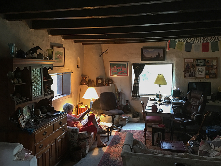 old adobe interior