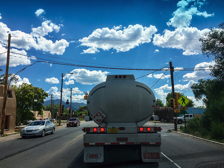 Ranchos de Taos scene