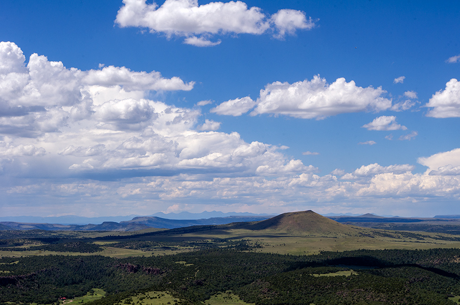 View from Capulin volcano