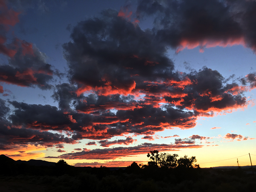 Taos sunset