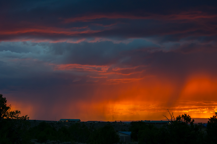 Taos sunset